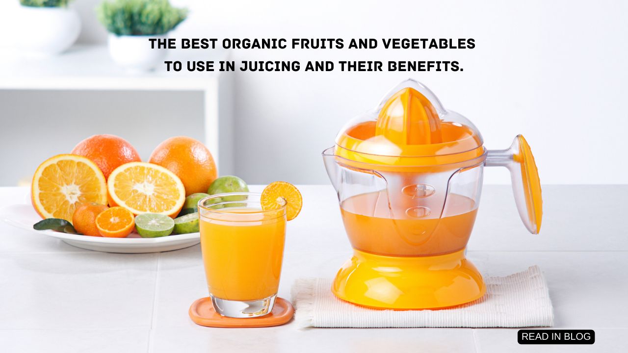 The Best Organic Fruits and Vegetables to Use in Juicing and Their Benefits