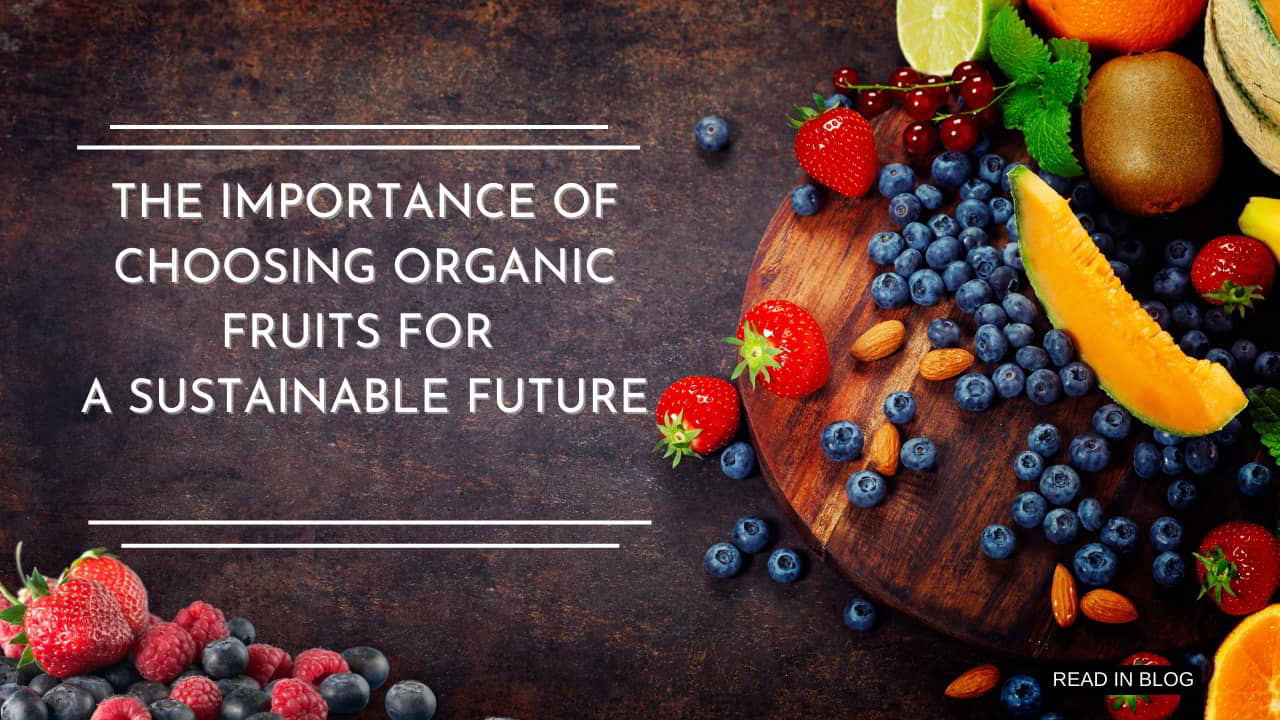 The Importance of Choosing Organic Fruits for a Sustainable Future