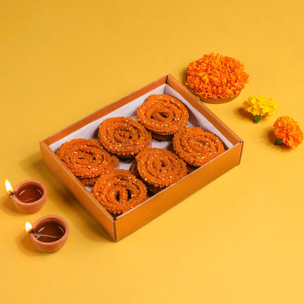 Sahrudaya - Family Faral Box | Guilt-Free, Healthy Snacks/Namkeen/ Diwali Gift Hamper