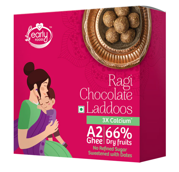 Ragi Chocolate Laddoos