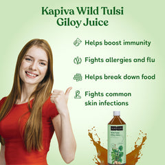 Kapiva - Tulsi Giloy Juice - 1 LTR