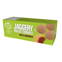 Early Foods - Ragi & Amaranth Jaggery Cookies, 150gms