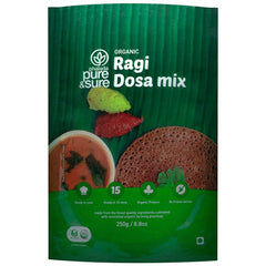 Pure and Sure - Organic Ragi Dosa Mix - 250 GM