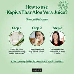 Kapiva - Aloe Vera Juice - 1 LTR