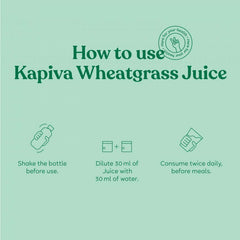 Kapiva - Wheatgrass Juice - 1 LTR