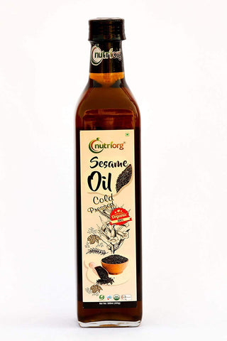 Nutriorg - Black Sesame Oil | Cold Pressed 500 ml