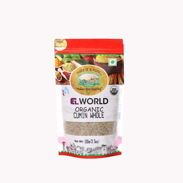 El world organic Cumin/Jeera Seed 100 Gram