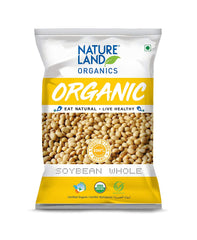 Natureland - Organic Soyabean Whole / Soybean - 500 GM