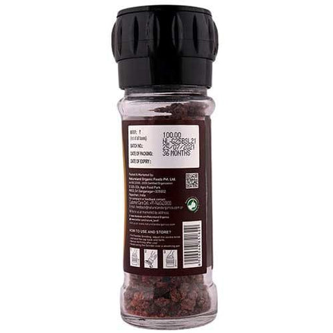 Natureland - Organic Black Salt - 100 GM