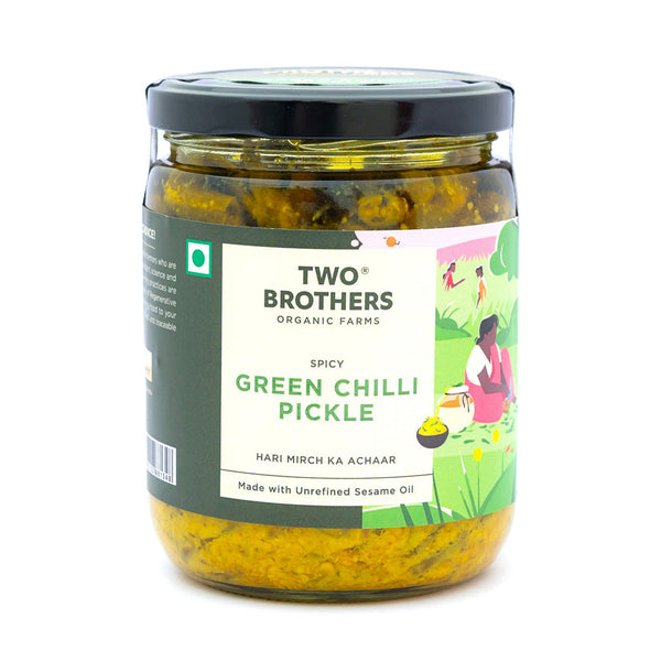 TBOF - Spicy Green Chilly Pickle