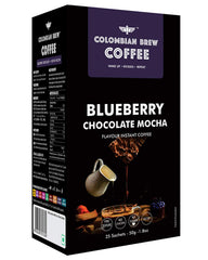 Colombian Brew - Blueberry Chocolate Mocha, Instant Coffee - 50 GM
