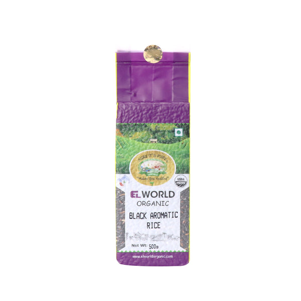 Elworld - Organic Black Aromatic Rice / Black Rice