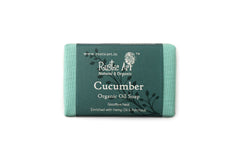 Rustic Art - Organic Cucumber Soap | With Hemp oil, Patchouli & Cucumber