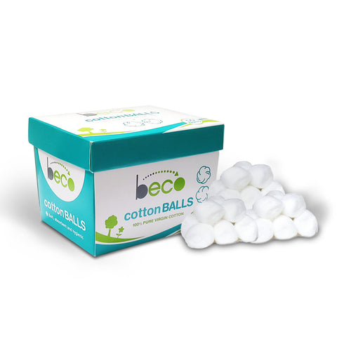 Beco Cotton Balls | 100% Pure Virgin Cotton - 50 PC