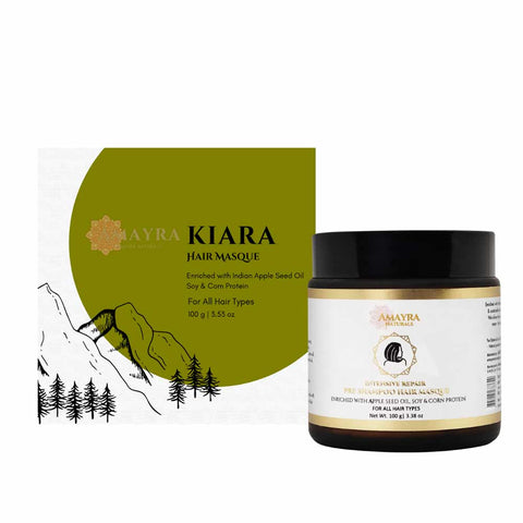 Amayra Naturals - Pre Shampoo Hair Masque | Pahadi Apple Seed & Hemp Seed Oil
