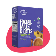 Early Foods - Organic Foxtail Millet & Dates Porridge Mix - 200 GM