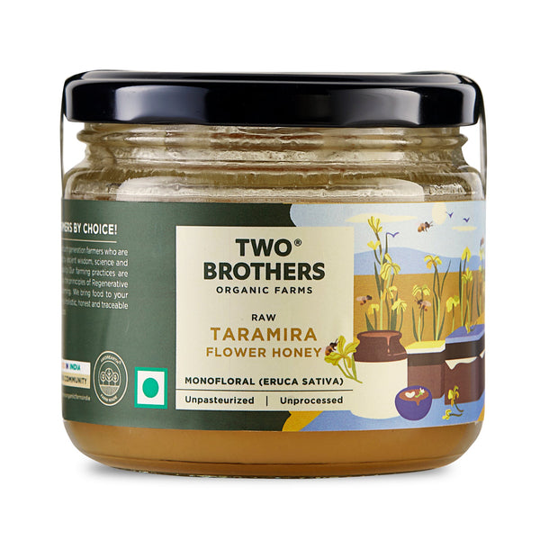 Two Brothers Organic Farms - Taramira Honey | Raw, Mono-floral, Unfiltered
