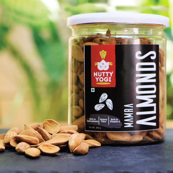 Nutty Yogi Original Iranian Mamra Almonds