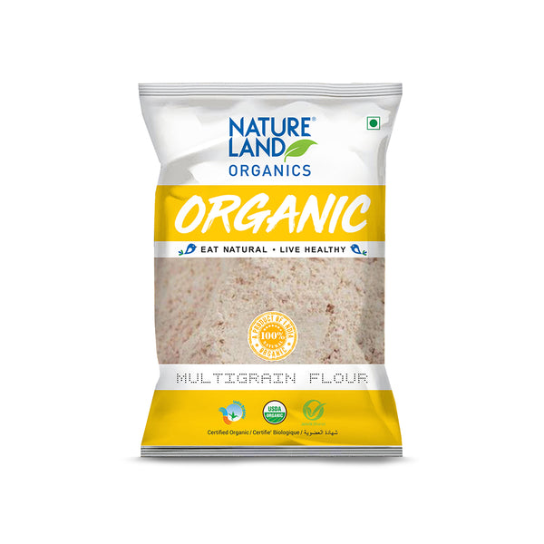 Natureland - Organic Multigrain Flour - 750 GM