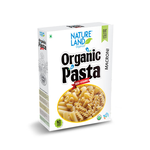 Natureland - Organic Pasta Macroni 250 Gm