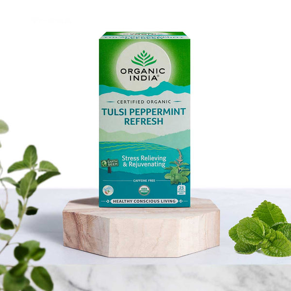 Tulsi Peppermint Refresh ( Organic India)