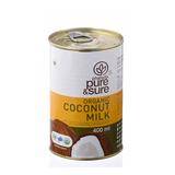 Pure and Sure - Organic Coconut Milk - 400 ML