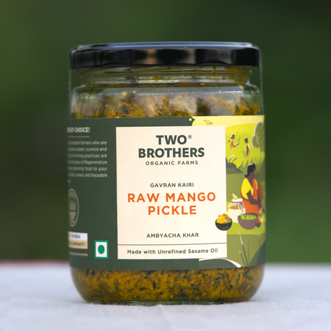 Two Brothers Organic Farms - Raw Mango Pickle