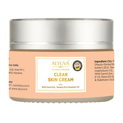 Alyuva - Clear Skin Cream | Wild Carrot, Ajwain & Aloe Vera