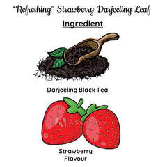 RADHIKA REFRESHING Strawberry Darjeeling Leaf
