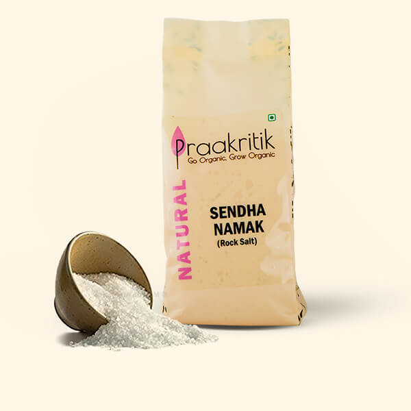 Praakritik - Natural Rock Salt 500 Gm (Sendha Namak)