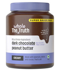 The Whole Truth - Dark Chocolate Peanut Butter CRUNCHY - 325 GM