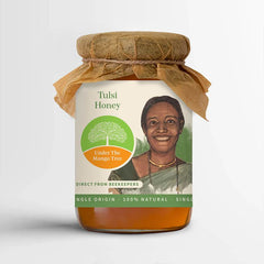Under The Mango Tree - Tulsi Honey | 100% Pure & Natural, Single Origin, No Additives and Ethically Sourced Honey