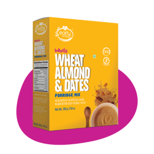 Early Foods - Whole Wheat, Almond & Dates Porridge MIx - 200 GM