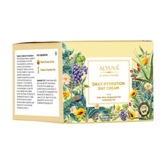 Alyuva - Daily Hydrating Day Cream | Sun Flower, Grape Seed & Rosehip Oil