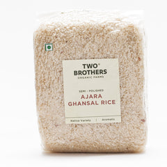 Two Brothers Organic Farms - Ajara Ghansal Rice - 1 KG | Gluten-Free