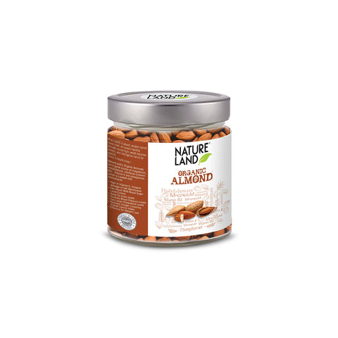 Natureland - Organic Almonds - 250 GM
