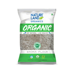 Natureland - Organic Bajra Flour - 500 GM