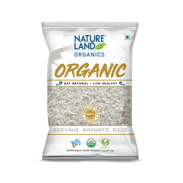 Natureland - Organic Biryani Basmati Rice - 1 KG