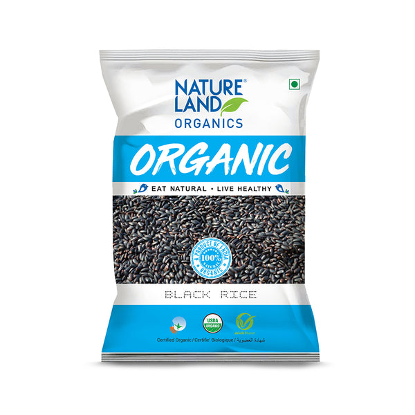 Natureland - Organic Black Rice - 500 GM