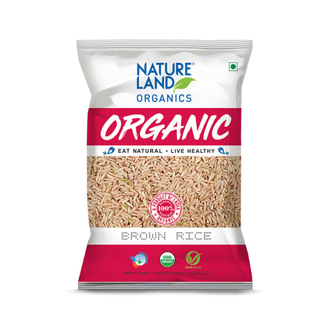 Natureland - Organic Brown Rice Premium - 1 KG