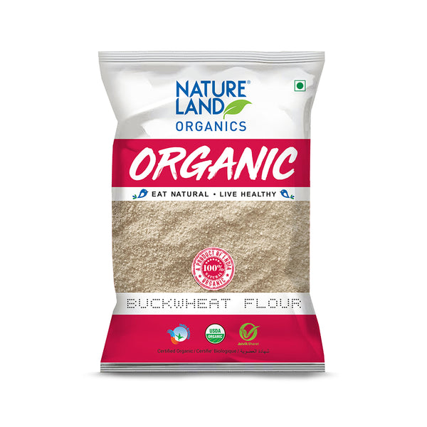 Natureland - Organic Buckwheat Flour 500 Gm