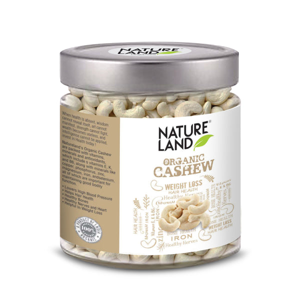 Natureland - Organic Cashews - 200 GM