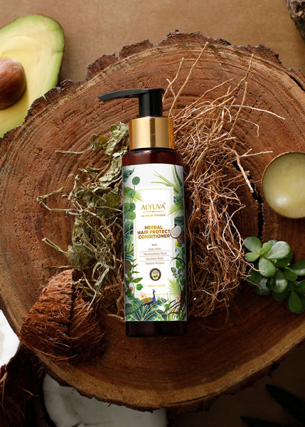 Alyuva - Herbal Hair Conditioner | Avocado, Coconut & Marshmallow