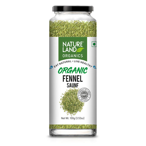 Natureland - Organic Fennel (Saunf) - 100 GM