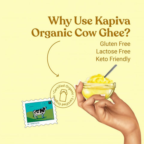Kapiva Organic Cow Ghee 500 ml