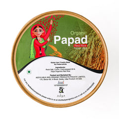 Adya Red Rice Papad ( Jeera )