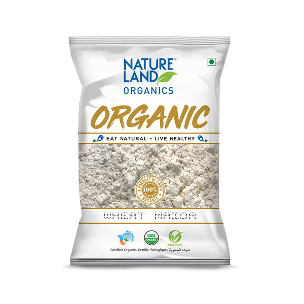 Natureland - Organic Wheat Maida 500 Gm