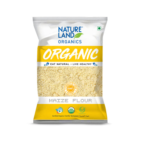Natureland - Organic Maize Flour 500 Gm