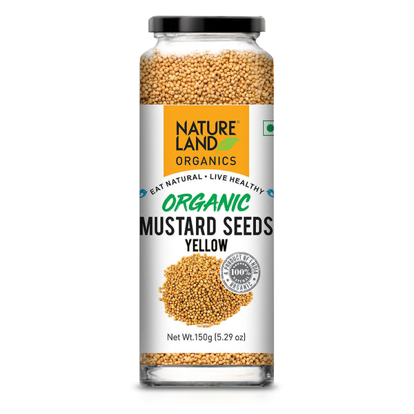 Natureland - Organic Mustard Yellow (Rai) - 150 GM