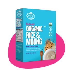 Early Foods - Organic Rice & Moong Khichdi Porridge Mix - 200 GM